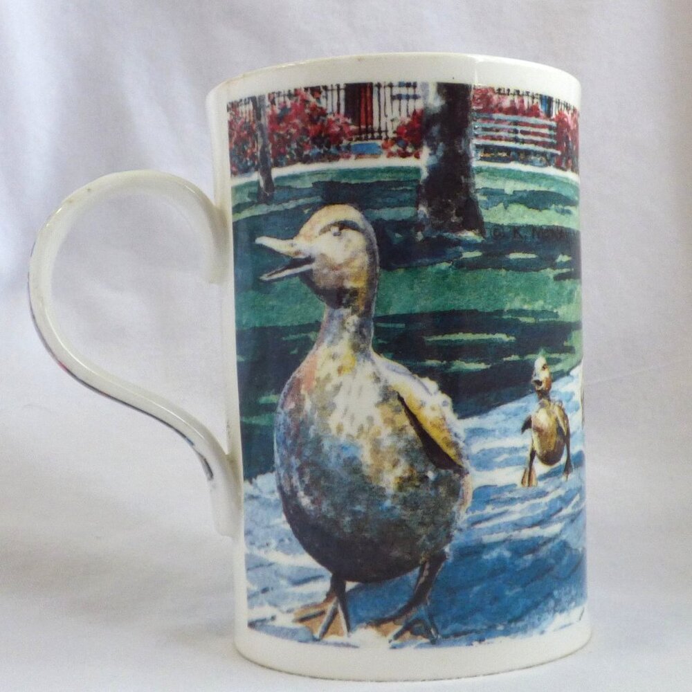 Ducks! Ducklings II Kathleen McNally Coffee mug tea cup Fine Bone China